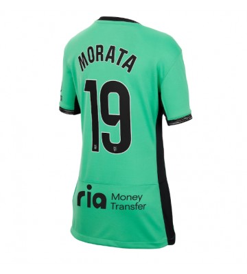 Atletico Madrid Alvaro Morata #19 Tredjetröja Dam 2023-24 Kortärmad